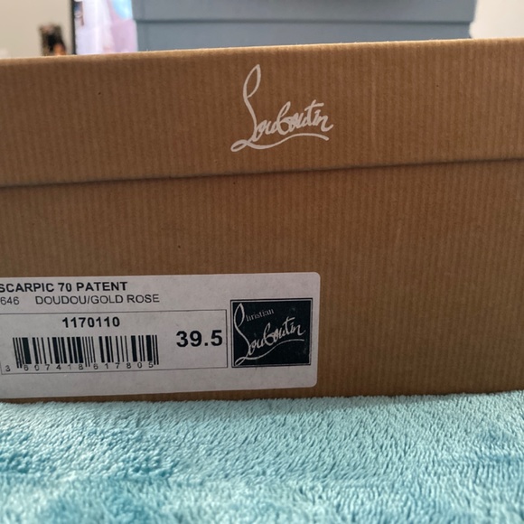 Christian Louboutin nude spiked heels for sale - Picture 4 of 5